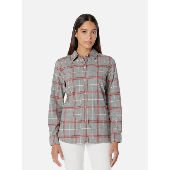 Faherty Brushed Flannel Shirt Juliet Print Size Medium - Picture 1 of 9